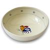Fratelli Colì Colì Ciotola Maiolica Insalatiera Coppa Grande in Terracotta Smaltata, Stile Country Tradizionale, Gallo, 25 cm