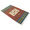 Galleria Farah1970 200x140 CM CM Autentik Kilim Kelem Original Hand Made Classic STYL - EASY TO CLEAN - DOUBLE FACE