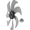 DOITOOL Ventilatore Universale A 7 Foglie in Alluminio Pale del Ventilatore di Ricambio 14 Pollici Elettrico A Foglie A Piedistallo in Piedi