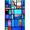 HYHMJ-Adesivo in Vetro Antica Chiesa Colorato Pellicola Per Vetri Autoadesiva Opaco Privacy Copertura in Vetro Decorazione Per Tinta Per Finestre UV Controllo Pellicola Adesiva,R,60 * 120cm