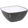 5 five simply smart 5five - insalatiera quadrata d25cm grigio antracite