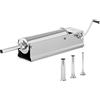 Royal Catering Insaccatrice Manuale Per Salumi Orizzontale Macchina Per Insaccare RC-SFV7L (Acciaio Inox, 7 litri, 2 velocità)
