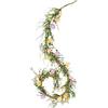 Generisch Ghirlanda pasquale per, 180 cm, uova di Pasqua primaverili in materiali artificiali, decorazione rustica, ghirlanda primaverile, come decorazione, per casa, interni, feste, scale, fens