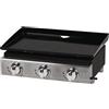 Habitat et Jardin Plancha Presto 3 - 3 fornelli - 7.5kW - Grigio