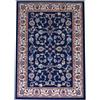 SpazioTessile Tappeto Classico Persiano Mano Lana Royal King 079ch Ingresso Soggiorno Camera Ufficio Corsia Passatoia (Blu, 200x300)