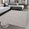 CARPETIA tappeto camera da letto soggiorno bagno antiscivolo morbido con bel disegno semplice in sabbia 120 x 160 cm