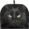 TOADDMOS Copertura per bollitore da tè a forma di gatto nero per set da tè durevole teiera Cozies scaldavivande per la colazione Home Kitchen Hotel Tea Party Table Decor Accessori