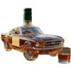 Generico Whisky Decanter, Decanter per auto da corsa da 400 ml, classico Design per auto sportive Vintage Vintage per uomini, decorazione di bottiglie di vetro creativa per la festa di bere bar