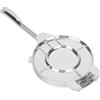 HERCHR Pressa per tortilla messicana, pressa per tortilla in alluminio fuso, Roti Maker con Manico pieghevole per Tacos, Arepas, Quesadillas, Empanadas, Patacones