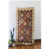 Ripaz Vogue - Kilim Tappeto naturale intrecciato a mano in lana juta tappeto rettangolare tradizionale Kilim vintage (60 × 110 cm)