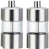 GUERNSEY Set Macina sale e Pepe Set di 2 macina sale e pepe in acciaio inossidabile, macina pepe premium, macina pepe, set macina sale e pepe Macinapepe da Cucina