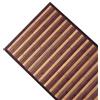 SpazioTessile Tappeto Cucina Stuoia Passatoia Corsia Antiscivolo Bamboo Naturale Degradè ch (Marrone Degradè, 55x180)