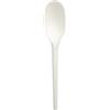 DOT Horeca Solutions 400 Cucchiaini Bianchi Biodegradabili Compostabili fibra di zucchero monouso usa e getta cucchiaino bio bianco asporto catering bar ristoranti feste party