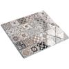 Tulup Tagliere in Vetro Protezione 60x52 cm Durevole e Igienico Antigraffio Facile da Pulire con Piedini Antiscivolo Rettangolare Resistente al Calore da Cucina con Stampe - Piastrelle in ceramica