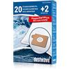 Dustwave® 20 sacchetti per aspirapolvere AEG Vampyrino 160.0, altamente efficienti con chiusura igienica, Made in Germany