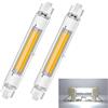 TDDKFB LampadinaR7S LED 78mm Dimmerabile,20W 78mm COB Equivalenti a 200W Lampada Alogena,R7S LED Lamp Bianco Freddo 6000K,2000LM Nessun Sfarfallio,Illuminazione Fascio 360°,2 Pezzi