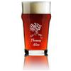 Generico MASTERLASER3.0 Bicchiere da Birra Personalizzato Pinta Vetro 570 ml Inciso a laser Personalizzabile con Nomi, Data, Design e Caratteri Diversi. Quantità (2)