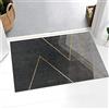 LNXSESN Zerbino Ingresso Colore Profondo Tappeto Moderno Poliestere Antivegetativa Zerbino Esterno Addensare Tappeto Ingresso Interno Antiscivolo Tapetto Soggiorno Moderni 45x75cm