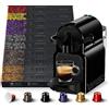 Nespresso MACCHINA INISSIA E 100 CAPSULE - Inissia EN80B Macchina Caffè di De'Longhi con 100 Capsule Caffè Selezione Ispirazione Italiana, Riciclabile, Linea Original