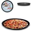 ARCA, Teglia Diametro 36 cm per Forno, Antiaderente e Adatta alla Lavastoviglie, Ideale per Pizza, Focacce e Altre Ricette, in Alluminio, Made in Italy
