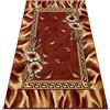 rugsx Tappeto BCF Morad TRIO tappeto classico, per la camera da letto, il soggiorno, la camera da letto, design senza tempo - bordeaux 120x170 cm
