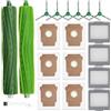 MYAYD Set di accessori per aspirapolvere iRòbòt Ròòmba Max 705 Vac/Ròmba Plus 504 Vac, set di accessori di ricambio da 19 pezzi, include 2 spazzole principali, 6 sacchetti per la polvere, 4 filtri, 6