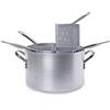 Ballarini Cuocipasta alto con 4 spicchi in alluminio, spessore 3 mm, diametro 400 mm