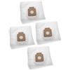vhbw 20x sacchetto sostituisce Hoover 35600536, H63 per aspirapolvere - in microfibra, 23,8cm x 26,7cm, bianco