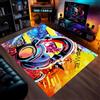 PEIHUODAN Tappeto Camera Da Letto Ragazzo Bambini, Gaming Pavimento Antiscivolo, Zone Game 3D, Stampa Giochi Di Tiro FPS Neon, Decorative Accessori Stanza, Adatto Per Scrivania E Sedia (Colore 6,160x200cm)