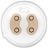 Pastidea - Trafila in bronzo e POM Curvo Liscio compatibile con Philips Pasta Maker Avance e Serie 7000
