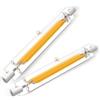 ZJZG R7S LED 118mm Dimmerabile 20W | Bianco Naturale 4500K 2000LM | Lampadina LED R7S 118mm Dimmerabile Equivalenti a 200W Lampada Alogene | Illuminazione Fascio 360° | Nessun Sfarfallio | Confezione 2