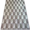 rugsx Tappeto SISAL FLAT Interno Esterno - Moderno e resistente - Per soggiorno, terrazza, balcone - Motivo cubo 3D - Beige 160x230 cm