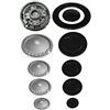 Figevida REX ELECTROLUX ZANUSSI SPARTIFIAMMA + BRUCIATORI PER CUCINA GAS 10 PZ 1 G + 2 M + 1 P B 4460+ CORONA B 4459