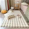 GROWBY Tappeto Peluche per La Decorazione Domestica Cuscino per Balcone Tappeto per Soggiorno Tappetino per Camera da Letto per Ragazza,02,50x80cm 19.7x31in