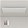 byecold Riscaldamento a infrarossi, montaggio a soffitto con termostato, 1300 Watt, riscaldamento a soffitto, riscaldamento a infrarossi, controllo tramite app, riscaldamento elettrico, pannello di