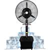 Generic Ventilatore Industriale Lunga Distanza A 3 Velocità Ventilatore Nebulizzatore Commerciale Per Interni Ed Esterni Con Serbatoio Da 42L E Ruote Per Garage, Magazzino, Officina(55cm/21.6in)