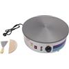 Frederimo SX-450P - Piastra per crepe, 45 cm, 220 V, 2800 W, professionale, per pancake, frittelle, frittelle, palato