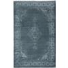 TESSO LIVING Tappeto Salotto XXL Kilim Vintage 230x320 cm Carboncino Lavabile Pelo Corto Antiscivolo Oeko-Tex Design Belga