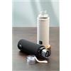 Borraccia vetro riciclato 550ml con custodia RPET Vitrem personalizzate o neutre