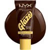 NYX Professional Makeup Fondotinta Illuminante, Per Tutti i Tipi di Pelle, Incarnato Uniforme e Luminoso, Effetto Naturale e Tenuta 12H, Con SPF 30, Buttermelt Glaze, Tonalità: 10 Chocolate Butta