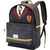 Harry Potter Uniform-Zaino ECO 2.0, Nero, 32 x 44 cm, Capacità 22.5 L