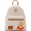 Hot Topic Loungefly Disney Winnie The Pooh Lettere Mini Zaino BORDER - MARRONE Taglia Unica, Oro, moderno