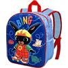 Clondo Zainetto 3D Asilo Bambini, Per Bing Fan, Zaino Tempo Libero Bambino e Bambina, Scuola Materna, 31 Centimetri, Viaggio, Regalo