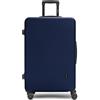 REDOLZ Articolo originale Essentials 09, blu scuro, Koffer L (79 cm), Trolley rigido con ruote girevoli