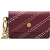Fossil - Portacarte VALERIE da donna in pelle bordeaux SL6544640