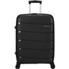 American Tourister Air Move - Spinner M, Valigetta e Trolley, Nero (Black), M (66 cm - 61 L)