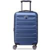 DELSEY PARIS - AIR ARMOUR - Valigia da Cabina Rigida Estensibile - 55x35x26 cm - 42 L - S - Blu Notte