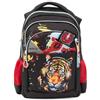 Go Pop - Zaino Modello Tiger Beat, 3 Scomparti E Tasche Interne,Tasche E Porta Borraccia, Schienale E Spallacci Imbottiti, Con Fascia Personalizzata E Pop Up, Lt 24, Dim 32x44x19, Scuola Elementare