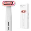 Bridigi SMOOTHGLOW 2.0 PRO 4D LED Terapia con luce rossa per viso e collo, bacchetta per terapia della luce rossa, regalo per le vacanze per le donne, senza base