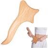 Jocaluyia Massaggiatore di drenaggio linfatico degli strumenti di massaggio di terapia del legno, Strumento di massaggio anti cellulite, Raschietto muscolare, Gua Sha per la maderoterapia, Rilascio muscolare